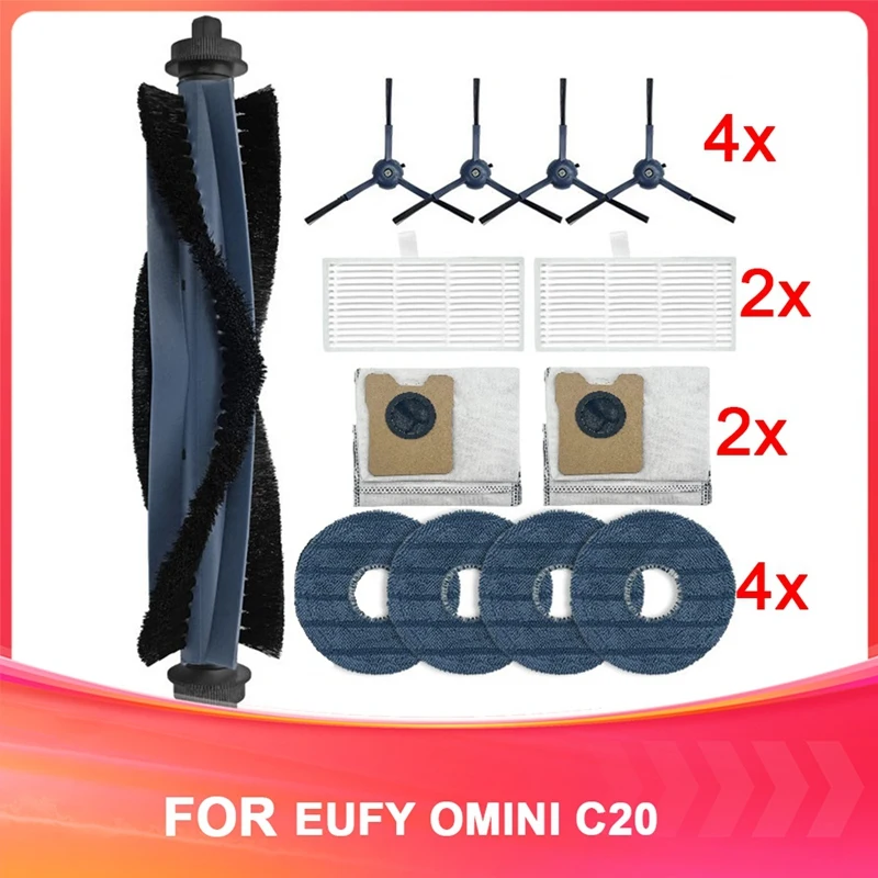 

AT02-For EUFY Sweeping Robot Accessories OMINI C20 Sweeping Robot Consumables Sweeping Robot Replacement Kit