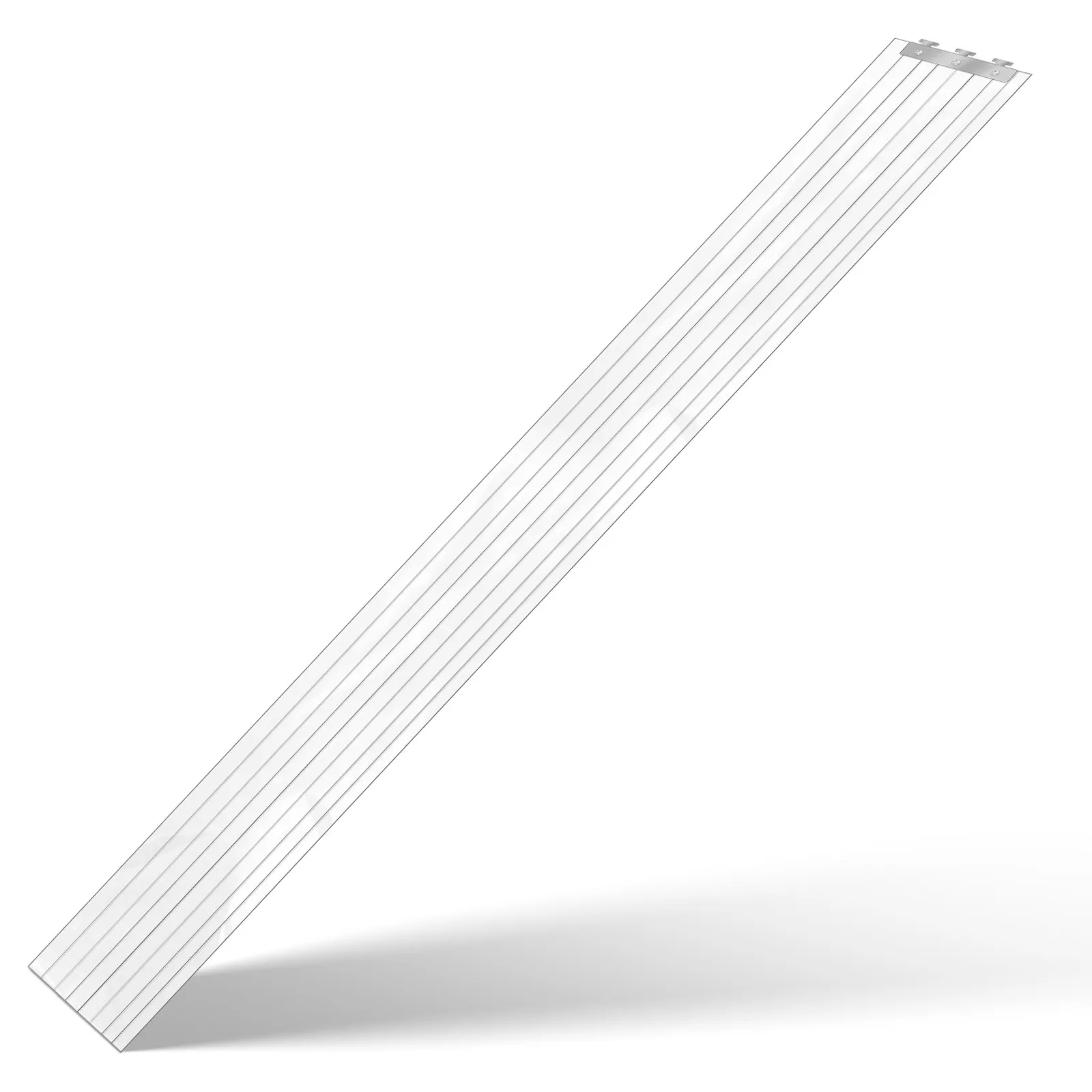 Plastic Door Curtain Stainless Steel Replacement Strip Curtain for Household Warehouse Commercial Doors Insulation Freezer