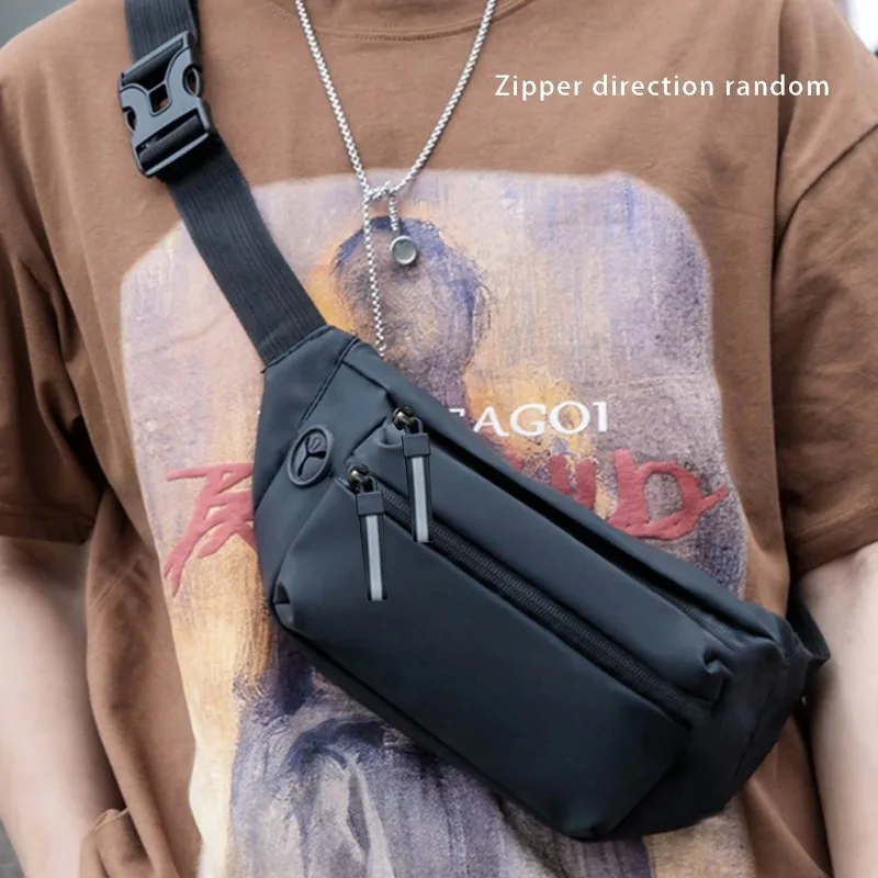 

1 шт. нейлоновая повседневная поясная сумка, спортивная сумка через плечо для занятий спортом на открытом воздухе, мужской кошелек для хранения, дорожные набедренные сумки для мужчин