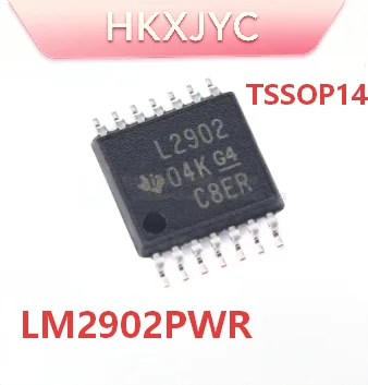 10/PCS New LM2902PWR L2902 TSSOP14 Four-channel operational amplifier chip In Stock