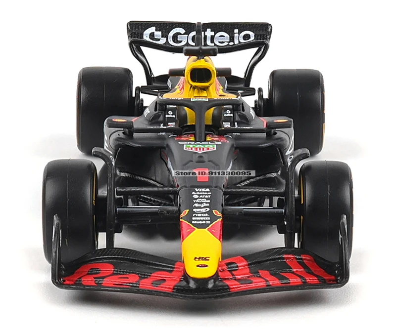 Bburago 1:43 Neue F1 2025 Red Bull Racing RB21 # 1 Verstappen # 22 Yuki Tsunoda Legierungsmodellauto Druckguss-Modellspielzeug – Detail 6