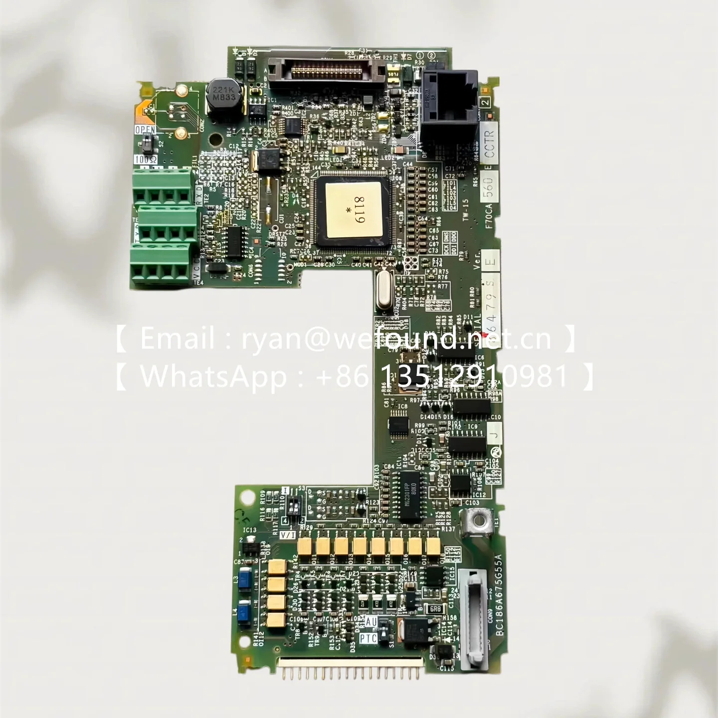 

BC186A675G55A F70CA550ECCTR