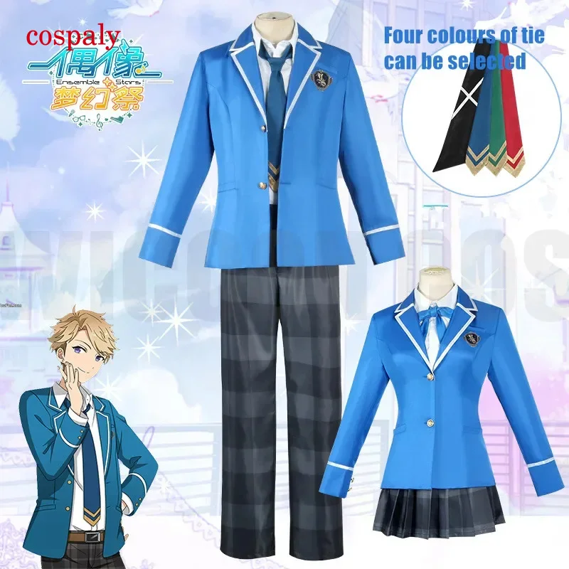 A Ensemble Stars Cosplay Clothing Hidaka Hokuto Akehoshi Subaru Yuuki Makoto Isara Mao Male And Female Student Uniform