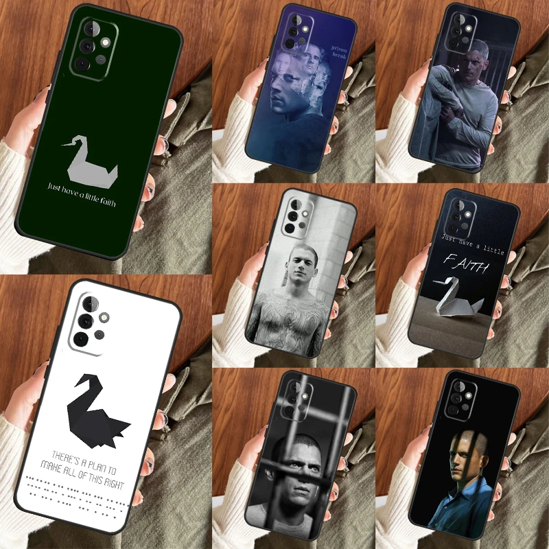 Prison Break TV Show Phone Case For Samsung Galaxy A14 A34 A54 A12 A32 A42 A52 A13 A23 A33 A53 A73 A52S A71 A51