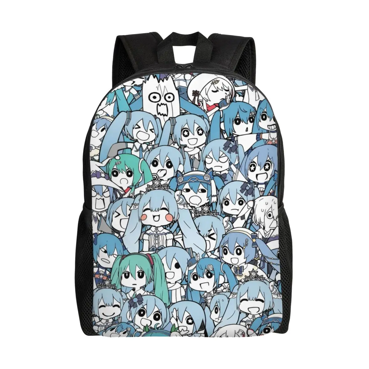 

Персонализированные популярные рюкзаки H-Hatsuned M-Mikus для мужчин и женщин, повседневные сумки для книг, для колледжа, школы, сумки в стиле манга