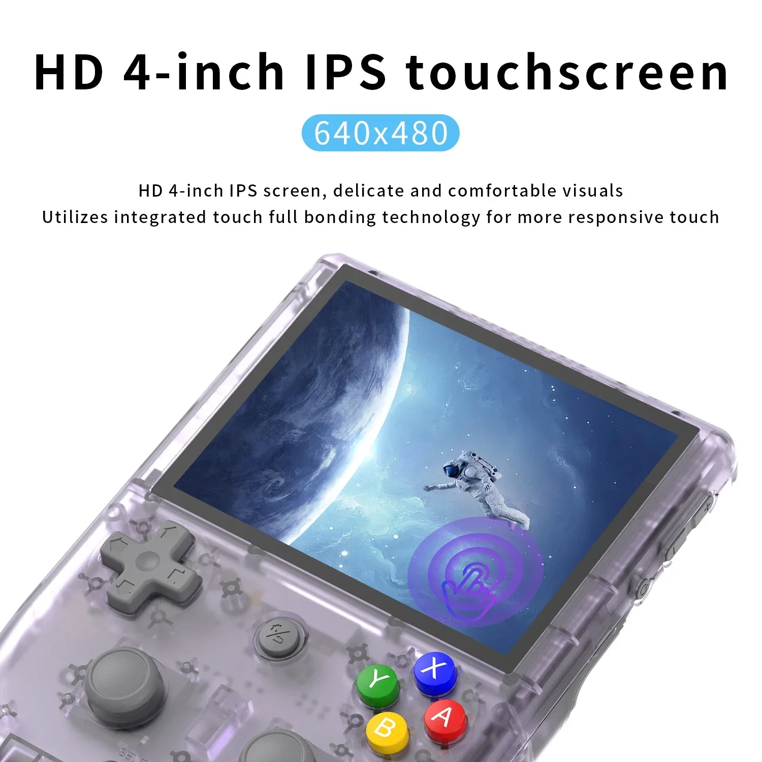 AMPOWN ANBERNIC RG405V Handheld Game Players 4'' Touch Screen Android 5500mAh Video Game Console Retro Portable Game Console