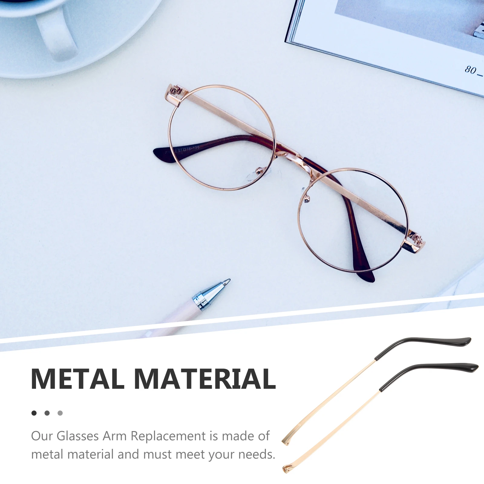 

10 Pair Anti-slip Silicone Tube for Glasses Eyeglasses Ear Holders Leg Cover Metal Support Socks Silica Gel Parts Accessories