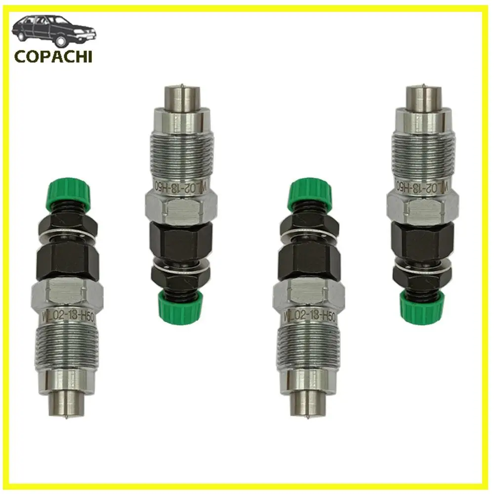 4pcs Car Diesel Fuel Injectors WL02-13-H50 For 1999-2012 Ford RANGER 2.5 Engine Fuel Injector Car Accessories Parts Replacement