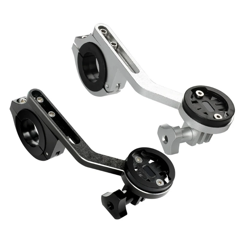 

Cycling Handlebars Combo Mount Bicycles Computer Extended out Front Stand Camera Bike Light Brackets Adaptors Enduring