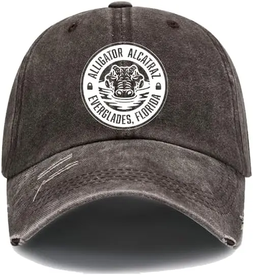 

Florida Hat Alligator Alcatraz Hat,Resist Alligator Alcatraz Cap Alligator-Hat