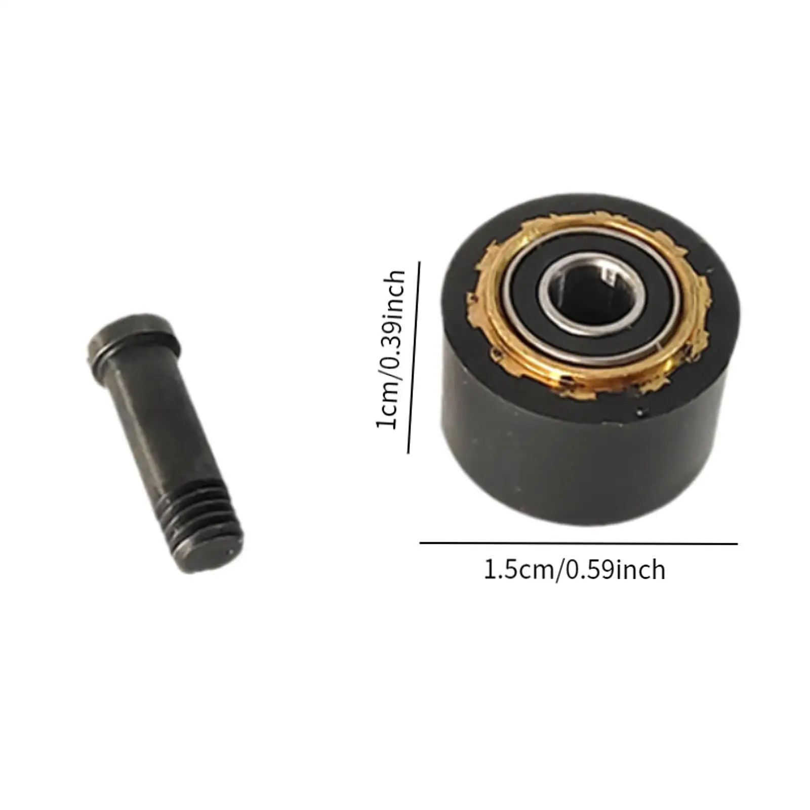 Belt Sander Roller Bear Wear Resistant Easy to Use Convenient Sander Bearing for Metal Polishing Grinding Metal Wooden Furniture