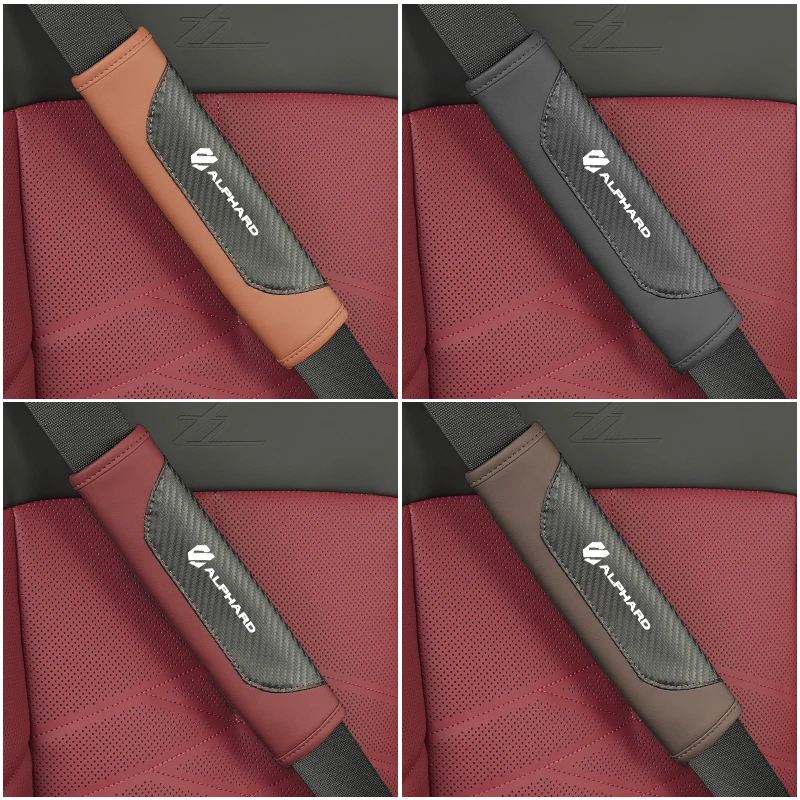حزام أمان السيارة غطاء حماية الكتف حزام الأمان الحشو منصات لتويوتا يارس كورولا بريوس أوريس حقوق الإنسان لاند كروزر RAV4