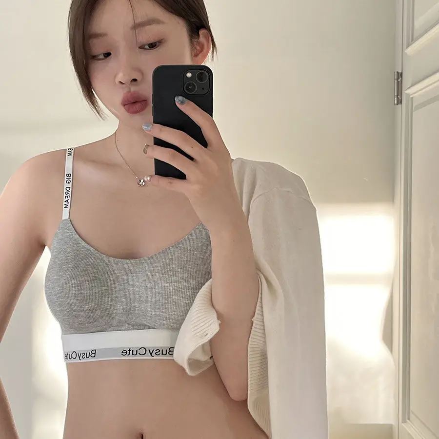 Nová pohodlná sportovní podprsenka bez výztuh, neklouzající, pro ženy - náhled 4