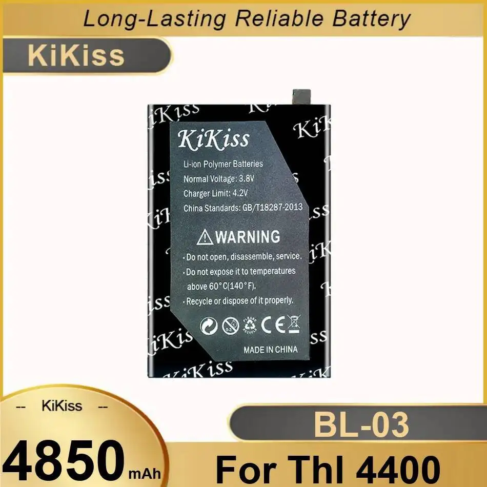 

High Compatibility BL-03 Fast Charging For Thl 4400 Mobile Phone Battery 4850Mah