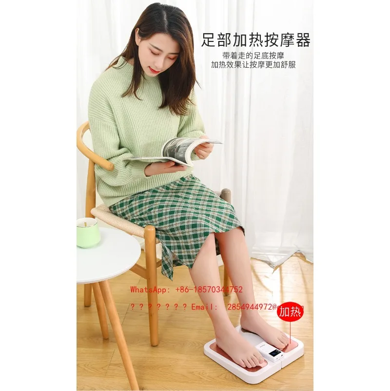 2026    Physiotherapy Pulse Foot Massager Infrared Heating Massage Therapy Instrument Foot Massage Pad USB Charging