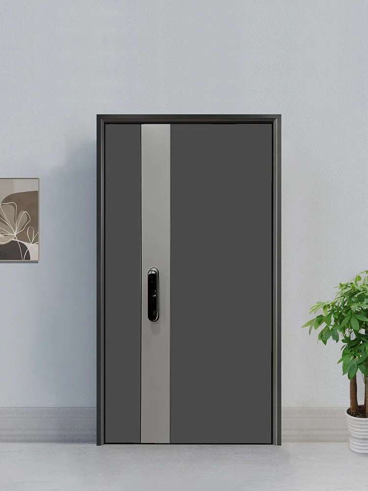 Custom Security Door Modern Master-Slider Villa Entrance Door Home Explosion-Proof Entry Door