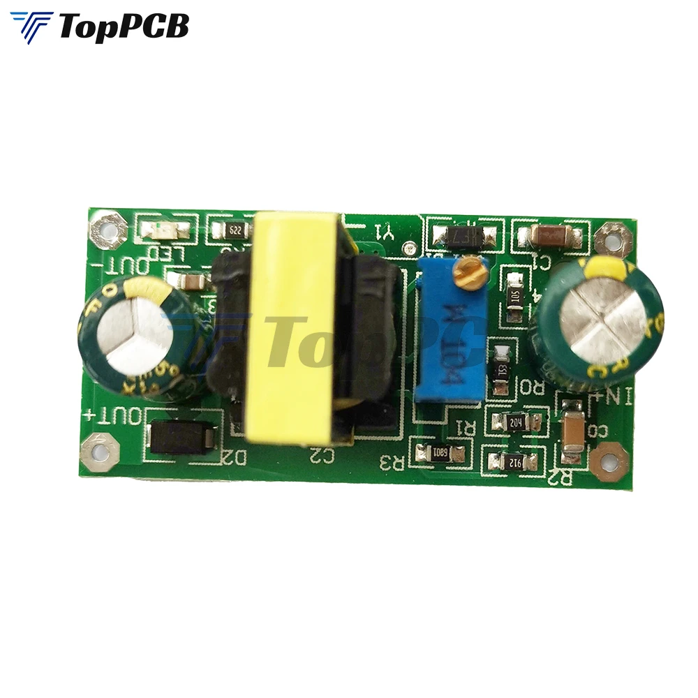 Adjustable Isolated Power Supply DC-DC Step Down Buck Converter Module 22-290V to 3.6-15V Short Circuit Over Current Protection