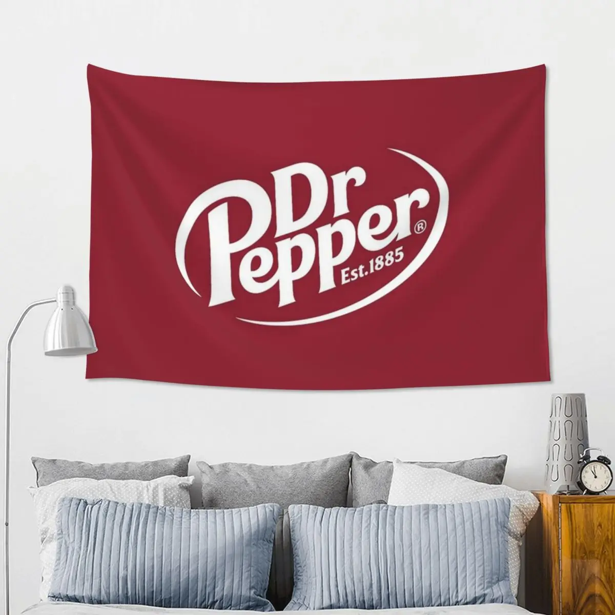 Dr Pepper Tapestry Hippie Wall Hanging Aesthetic Home Decoration Tapestries for Living Room Bedroom Dorm Room