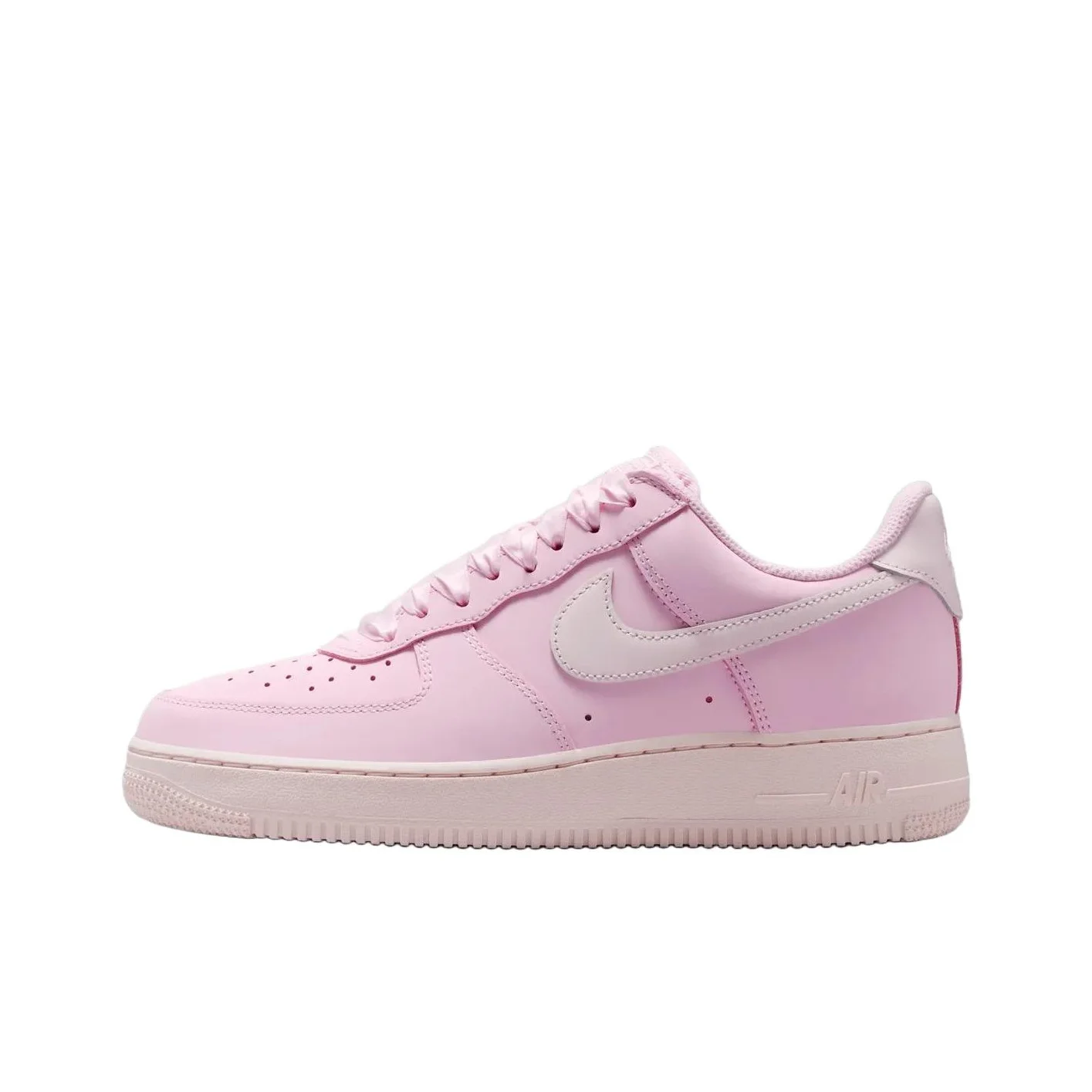 Nike Air Force 1 Breathable Skateboard Shoes Women's Light Pink IR0871-600