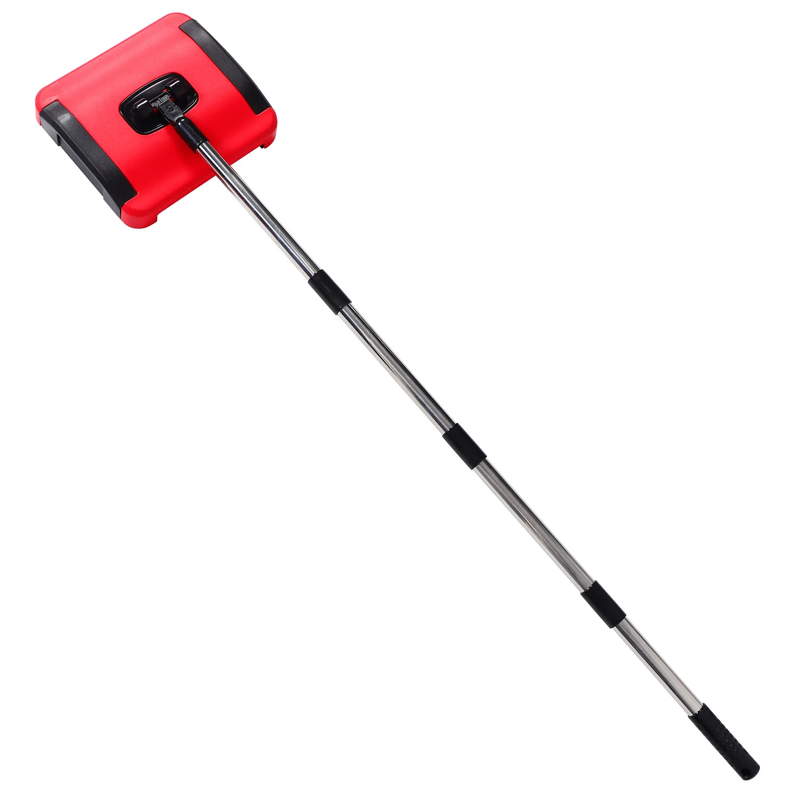 

1Set Push Sweeper for Carpets Manual Vacuum with Rotating Brushes Pet Hair Dust Collector Portable Home Cleaning Tool for Floors