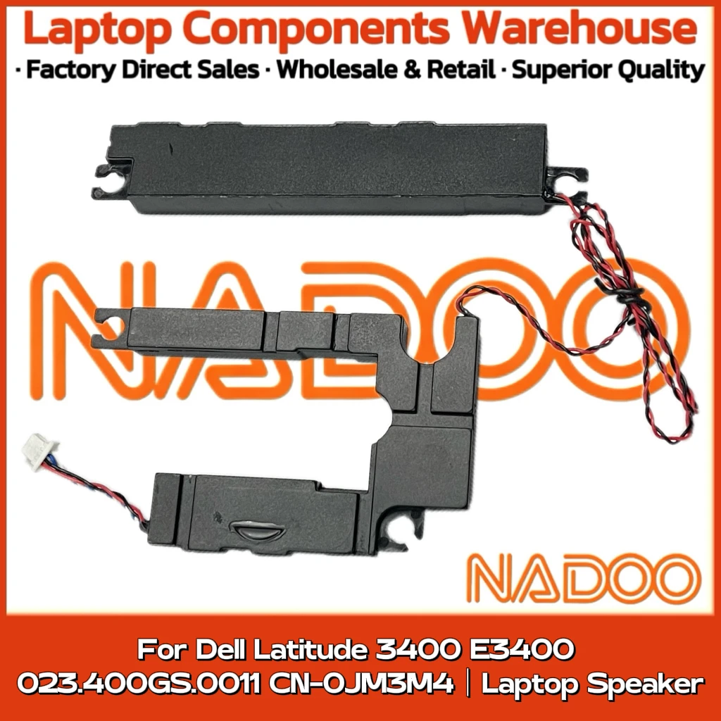 デル-latitude-3400-e3400-用の新しいオリジナルノートパソコン用スピーカー-023400gs0011-cn-0jm3m4-内蔵スピーカー-ホーンオーディオ