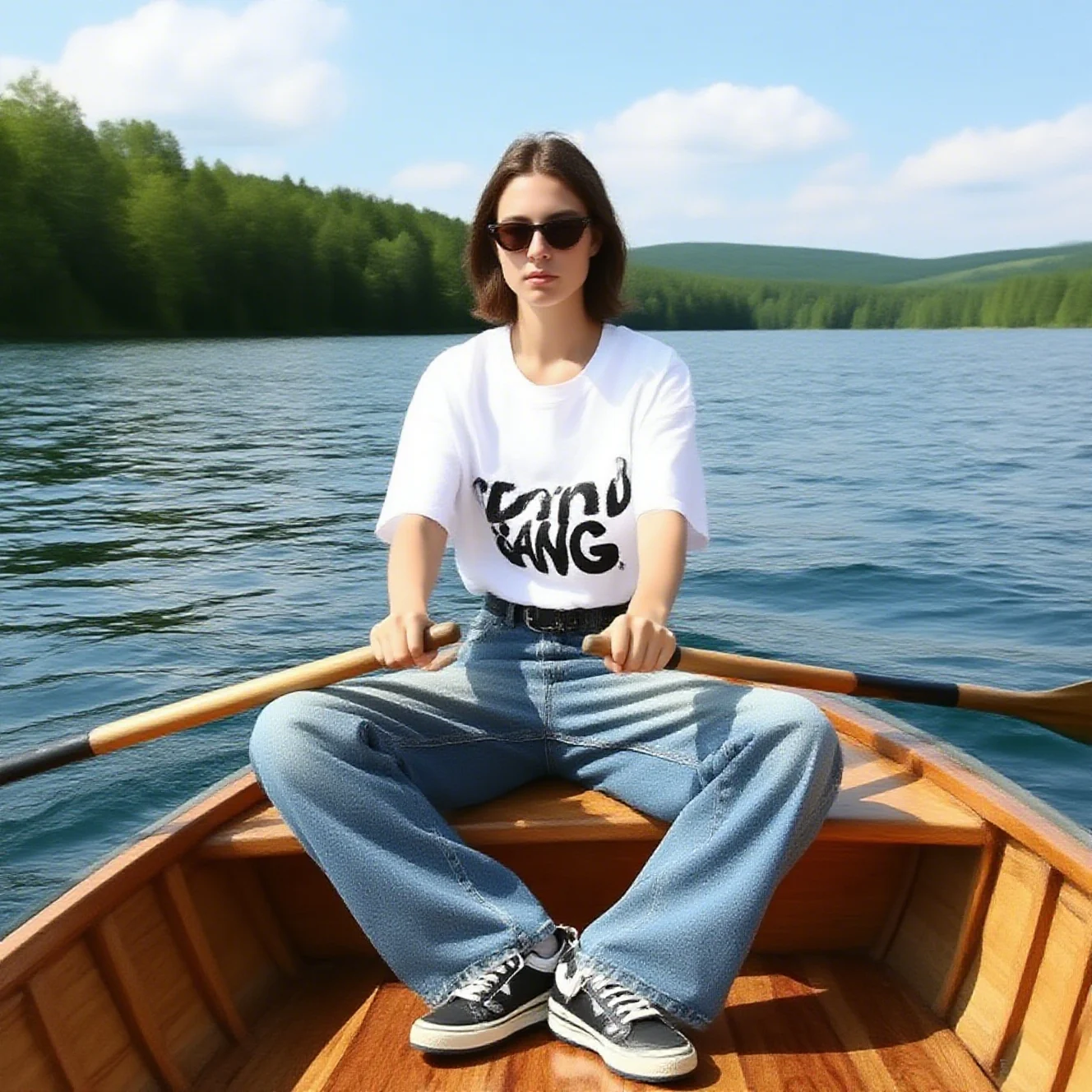 

2025 Four Seasons, новая уличная одежда, свободные длинные джинсы для мужчин, корейский стиль, модные прямые широкие мужские классические синие все черные джинсы