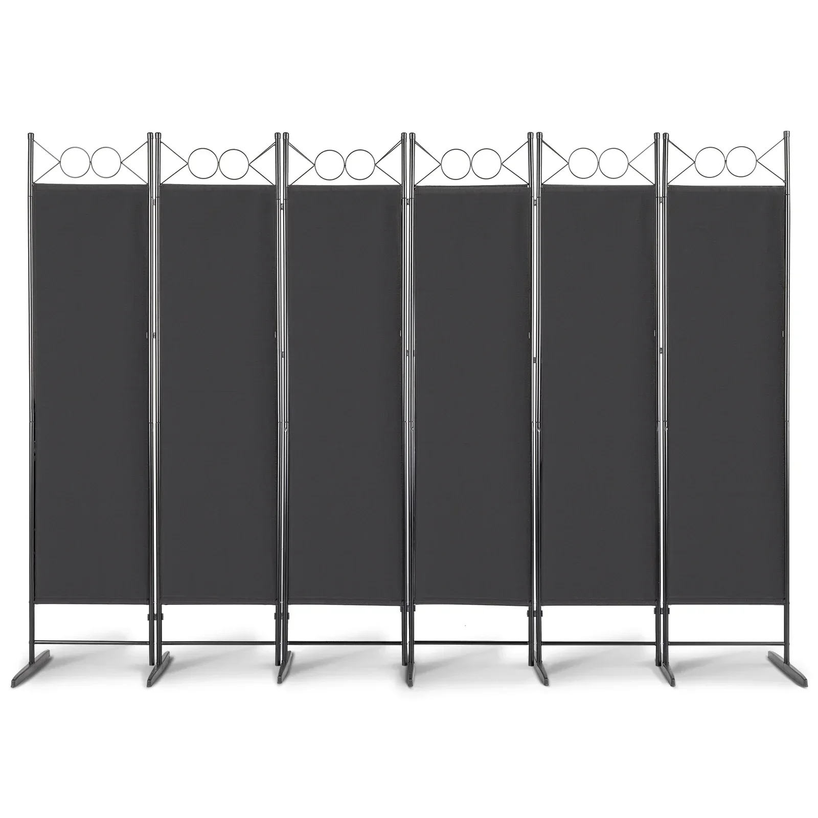 6ft 6 Panel Room Divider Folding Privacy Portable Partition Screen Home Office