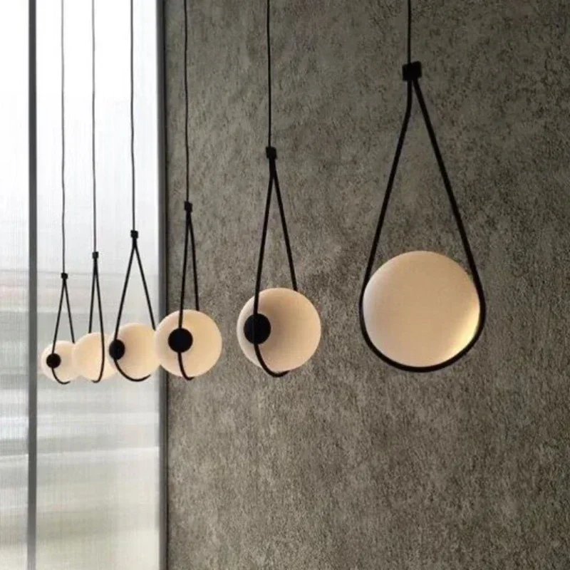 

Nordic Postmodern Pendant Lamp Living Room Dining Bedside Study Water Drop Bedroom Light Glass Lighting Hanging Fixture Led