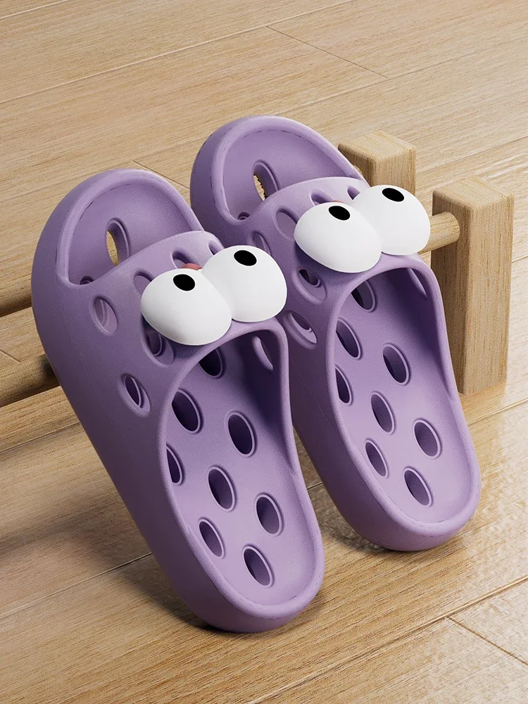 Zapatillas de baño con fugas, antideslizantes, de secado rápido, para parejas, para hombres y mujeres, uso interior en el hogar, zapatillas de ducha