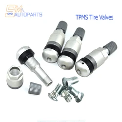 4pcs TPMS Aluminum Tyre Pressure Sensor Valve Stem for Audi Porsche Cayenne High Quality Set