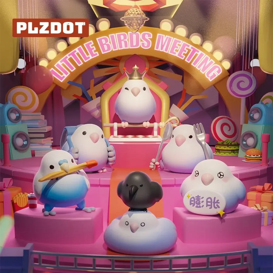 Loveb!Rd タロボール「ミニプロマックス」シリーズブラインドボックスおもちゃかわいい漫画動物鳥かわいいサプライズボックス模型玩具誕生日ギフト