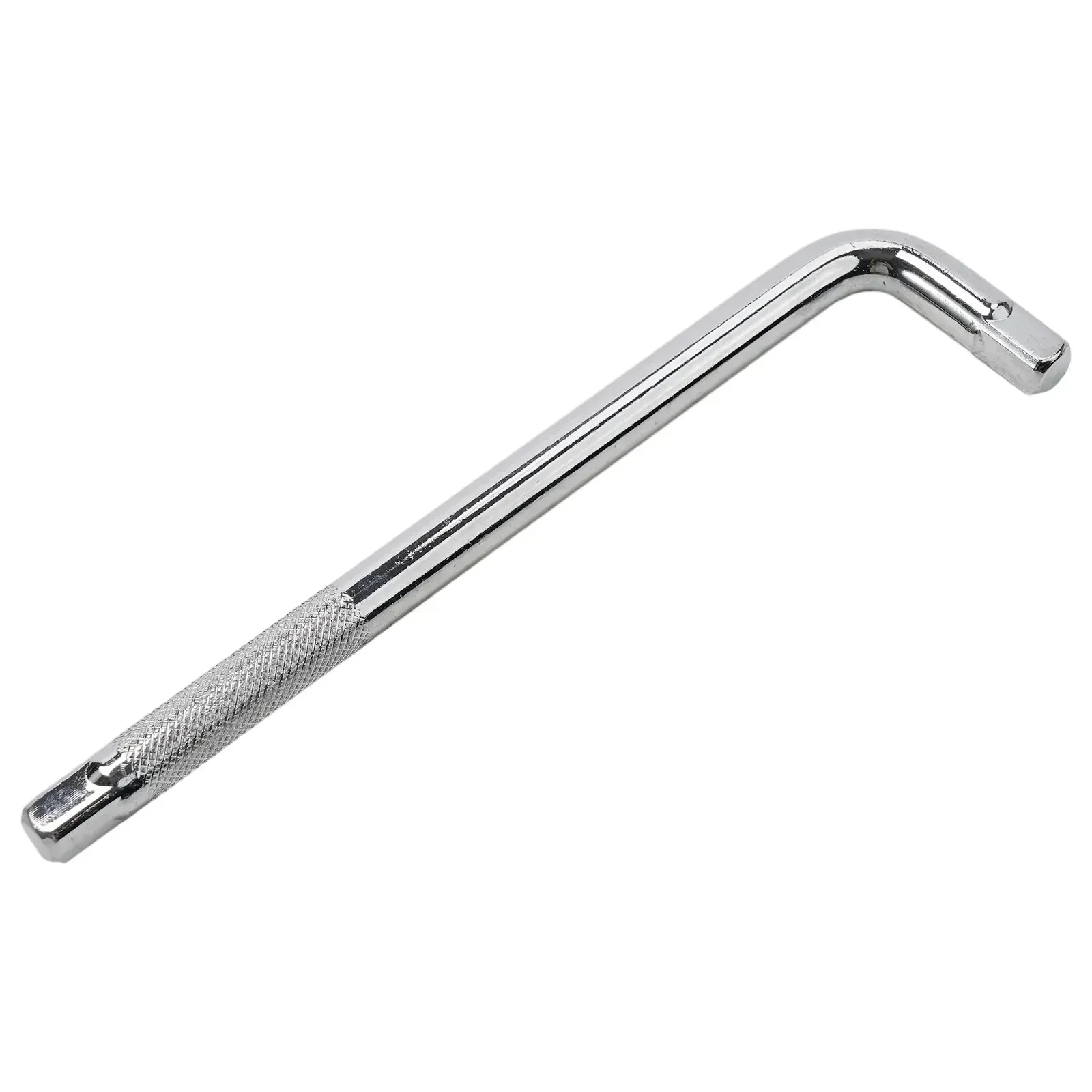 Anti-Slip Chrome Vanádio Extensão de Aço, Chave Soquete Bar Bent, Ferramentas Manuais, Novo, Tipo L, 1/2 ", 1/4", 3/8 ", 1Pc