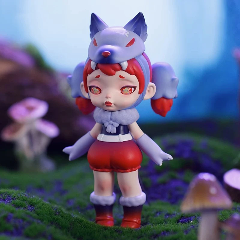 TOYCITY LAURA "Werewolf Tea Party Capsule" صندوق أعمى - شخصية فتاة لطيفة عشوائية، زخرفة مكتب وحقيبة ديكور ساحر