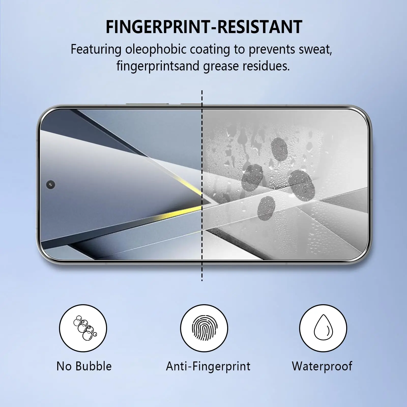Displayschutzfolie für POCO F8 Pro 6,59 Zoll Xiaomi, gehärtetes Glas, HD 9H, transparent, kratzfest, case-freundlich – Detail 5