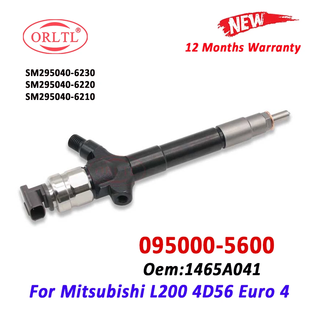 

ORLTL 1465A041 095000-5600 Топливная форсунка Common Rail 5600 5601 SM295040-6220 Дизель SM295040-6210 для Mitsubishi L200 4D56 Euro 4