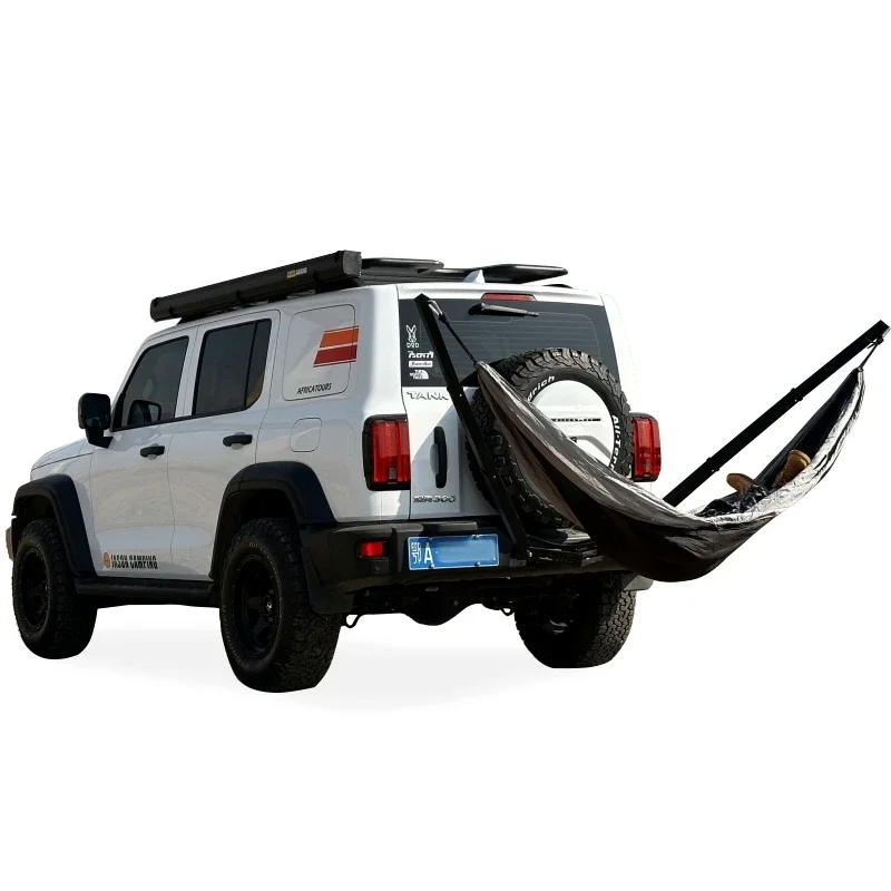 Jason Camping Car Mounted Hammock Bracket Square Mouth Trailer Hook