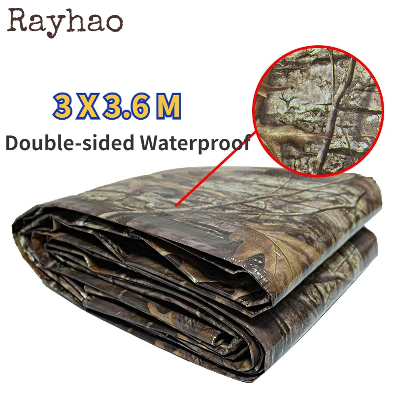 

Double-sided Waterproof Sunshade Bionic PE Tarpaulin Outdoor Garden Cargo Canopy Camping Tent Tourist Beach Awnings Sun Shelter