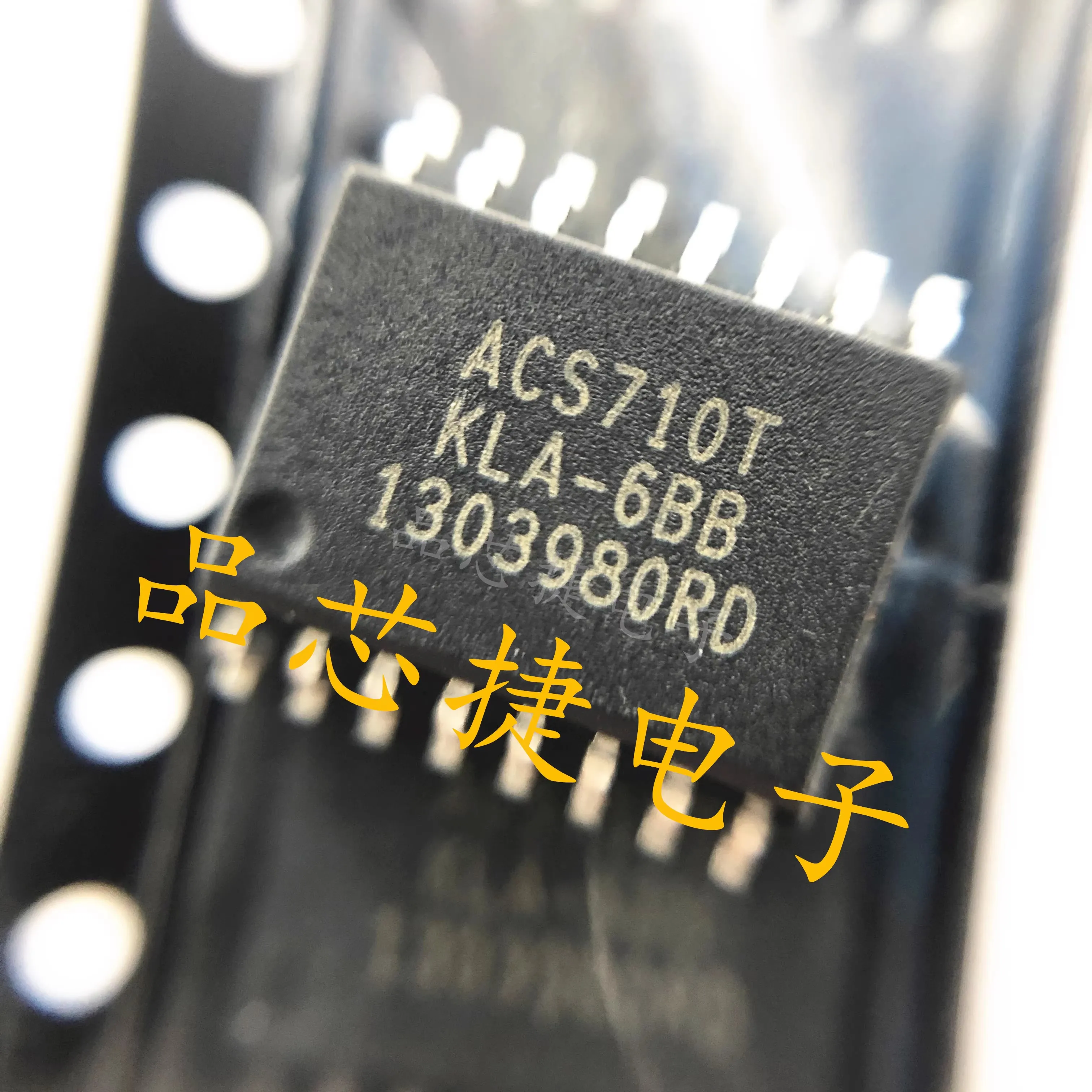 

5pcs/Lot ACS710KLATR-6BB-T Marking ACS710T KLA-6BB SOIC-16 120kHz Bandwidth, High-Voltage Isolation Current Sensor