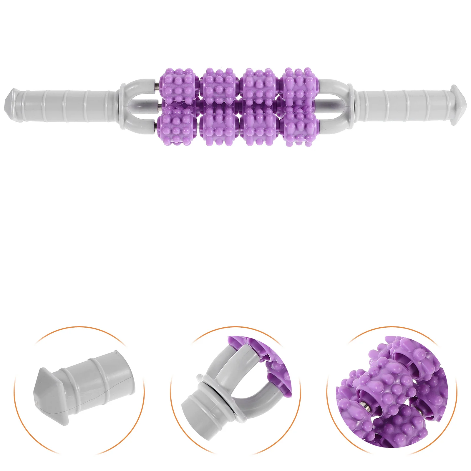 

Portable Massage Roller Stick for Muscles Relieves Soreness in Calves Abdomen Neck Shoulder Ideal for Post Workout Recovery and