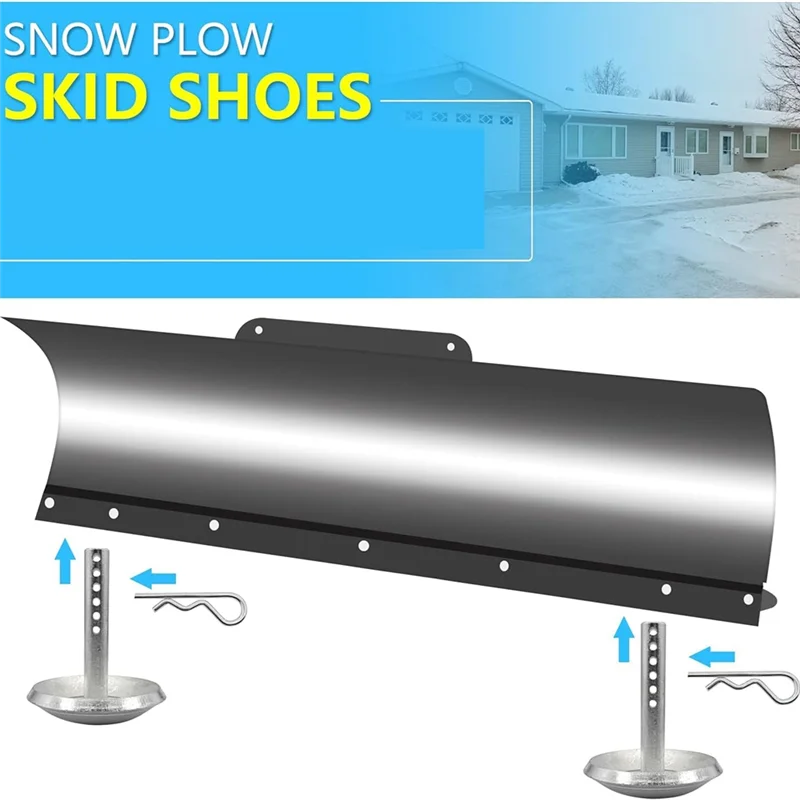 

Снежный плуг, защитная обувь для лезвий, сменная обувь с круглым валом и регулируемым штифтом, замок Plow