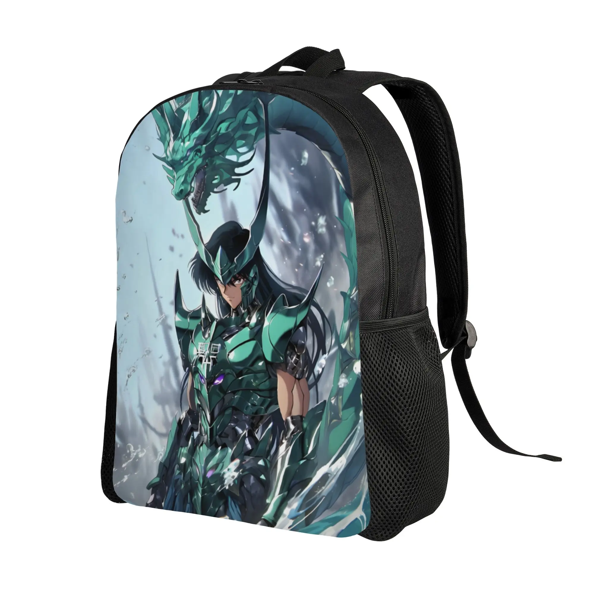 1Piece Backpack Shiryu New School Year Laptop Bag Hiking  Saint Seiya Anime Gift New Term Starts