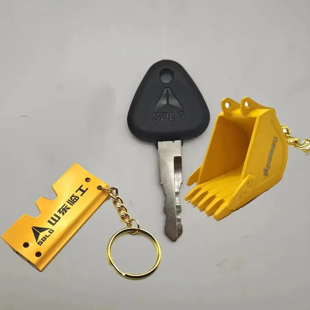 Excavator Start Key Keychain Excavator Accessories For Sdlg Key 60/65/80/85/90/135/210/360