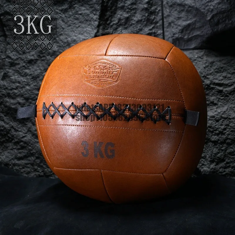 Microfiber Soft Solid Wall Ball Non-Elastic Gravity Ball Core Strength Training Squat Medicine Ball