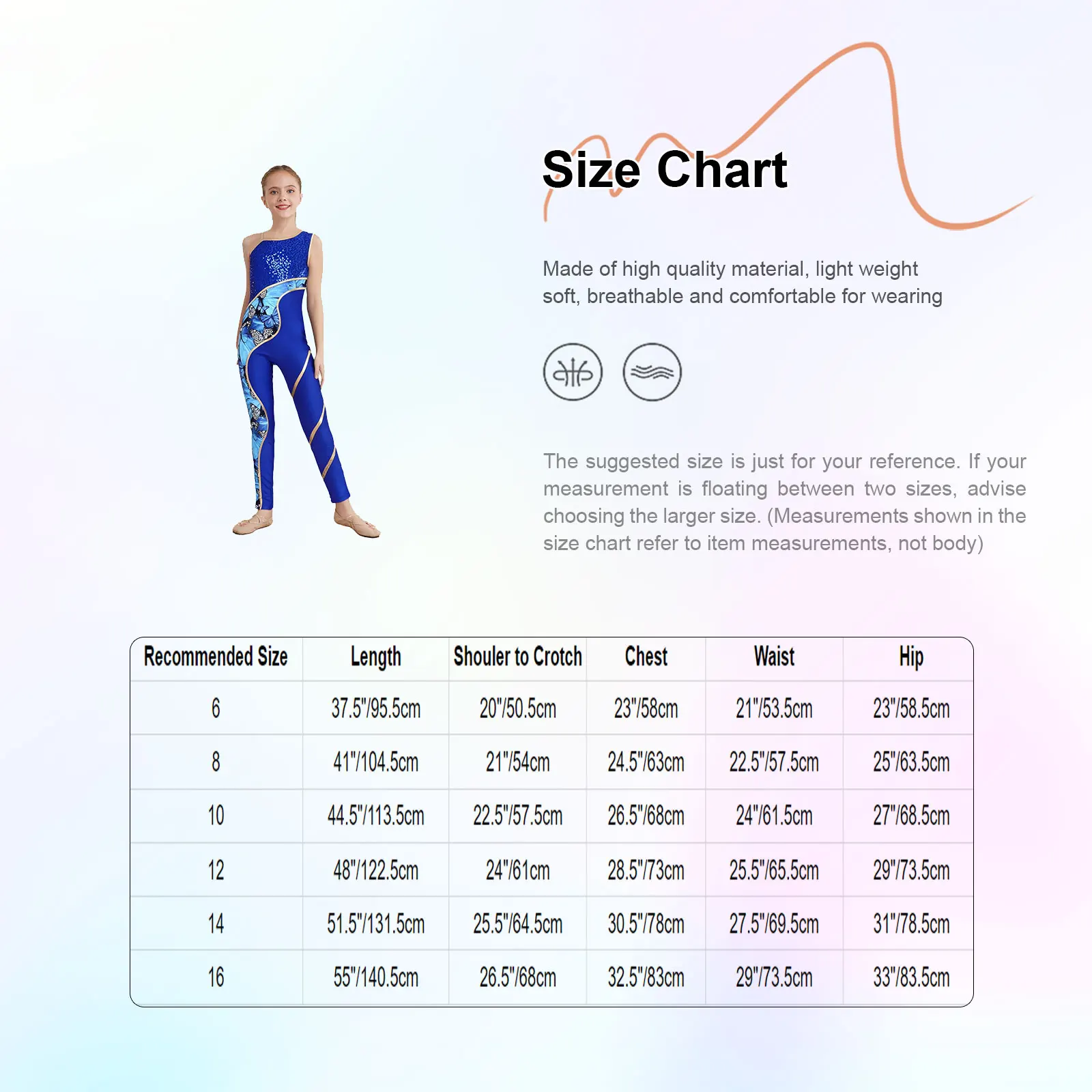 أطفال بنات الشكل التزلج ملابس رقص الجمباز أكمام الجمباز بذلة لامعة الترتر طباعة كامل طول ارتداءها الباليه التدريبات