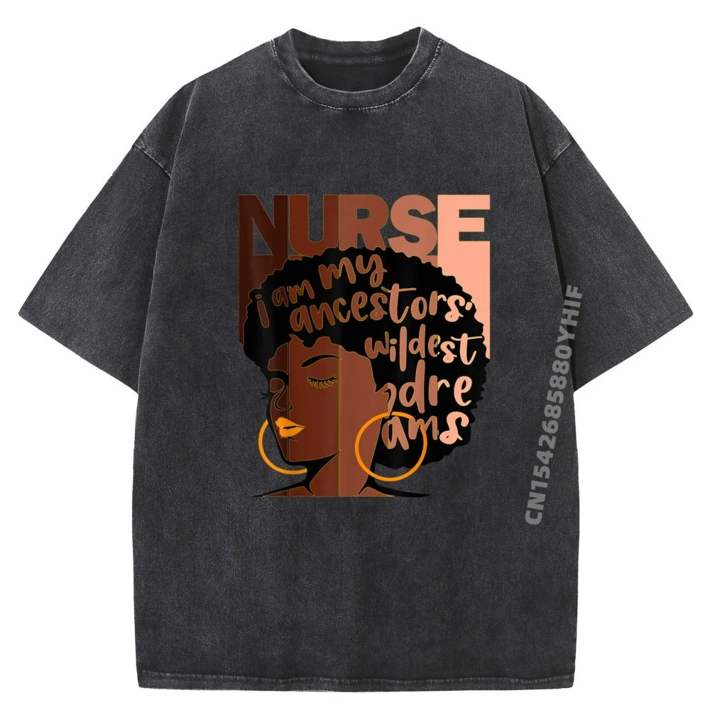 

Nurse Appreciation 2021 Graphic Fashion Mother Day Men T Shirts High Quality Camisetas De Hombre Washed Tops T-shirt
