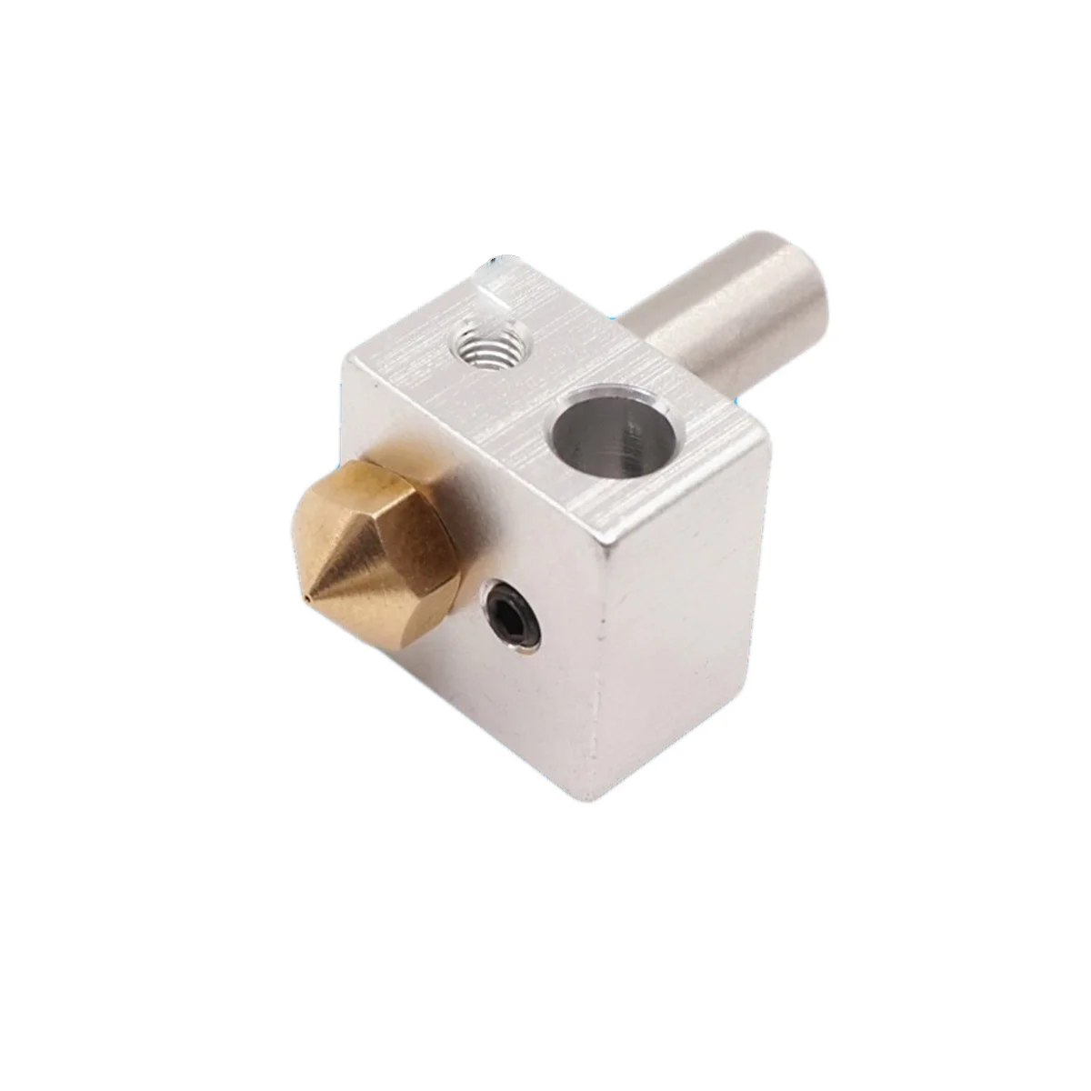 مجموعة الطارد الفضة الساخن نهاية Hotend الطارد M7 فوهة سخان كتلة دائم ثلاثية الأبعاد الطباعة جزء استبدال جزء الطباعة ثلاثية الأبعاد #6