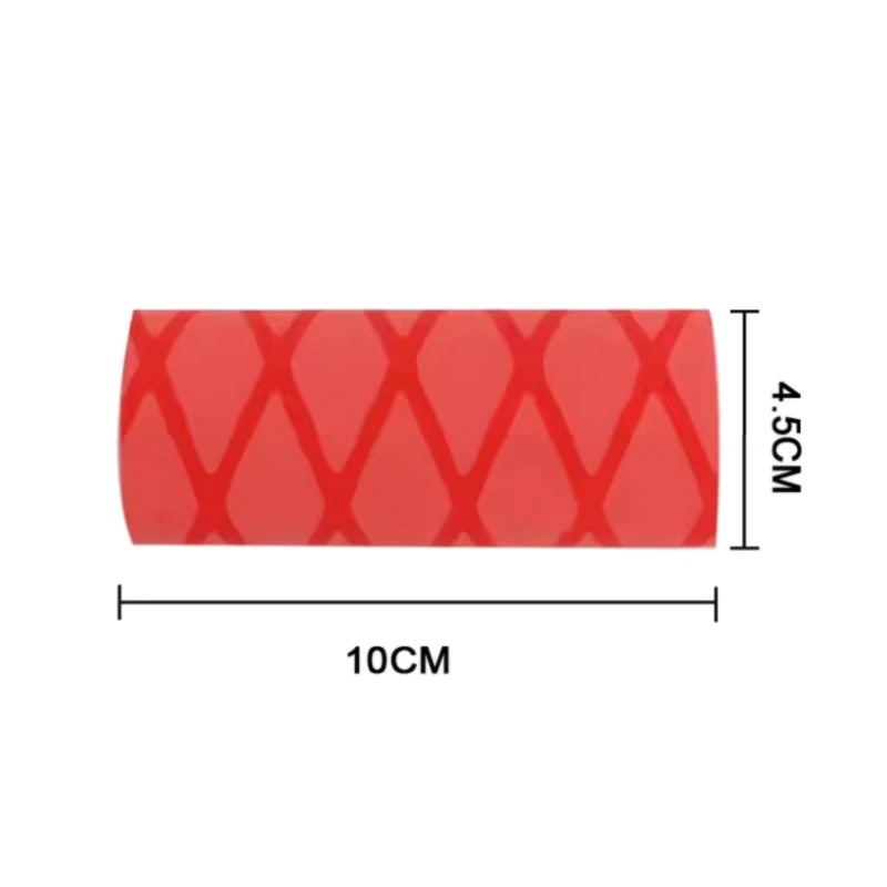 Cinta de mano para raqueta de tenis de mesa envuelta con mango termorretráctil antideslizante, funda de goma