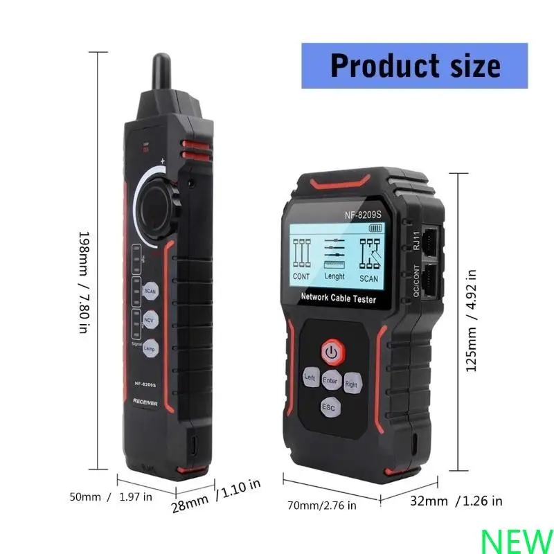 Công cụ đo độ dài và phát hiện lỗi của LAN LAN CHUYÊN NGHIỆP