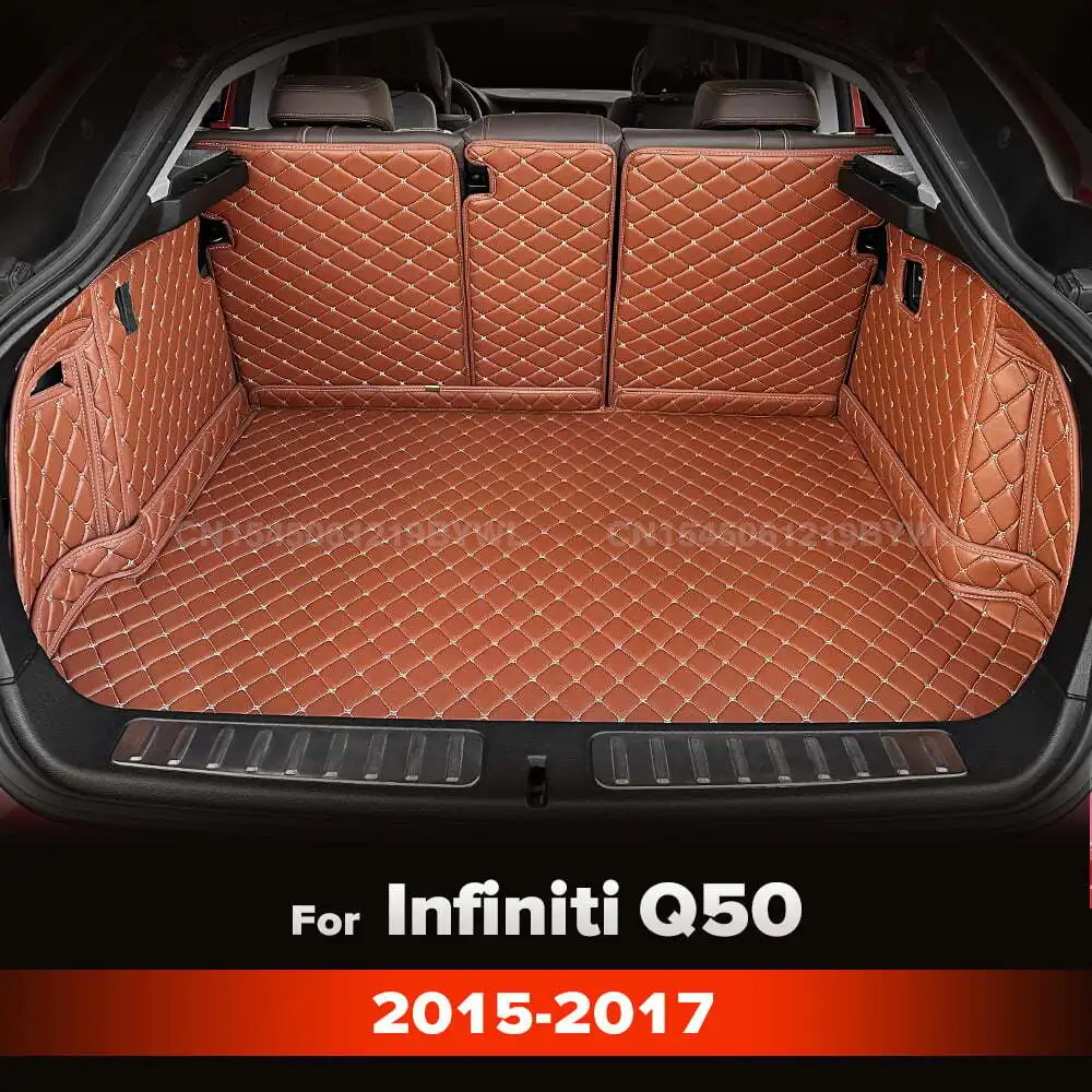 

Для Infiniti QX50 2015 2016 2017, авто полное покрытие, коврик для багажника, автомобильный антигрязный коврик, защитный коврик, грузовая подкладка, аксессуары для интерьера