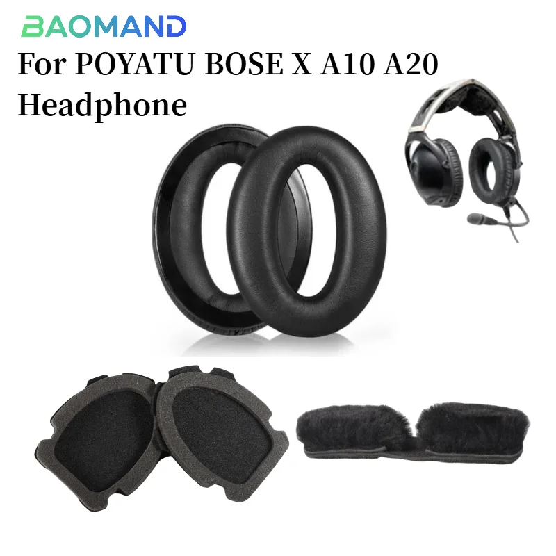 

Replacement Earpads For BOSE X A10 A20 Ear Cushion Headphone Ear Pad